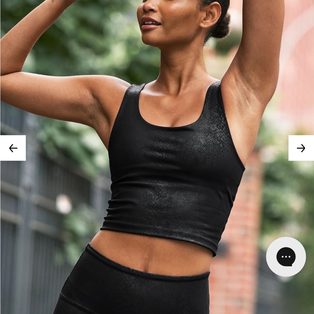 Beyond Yoga PowerShine Viper Print Cropped Tank Top